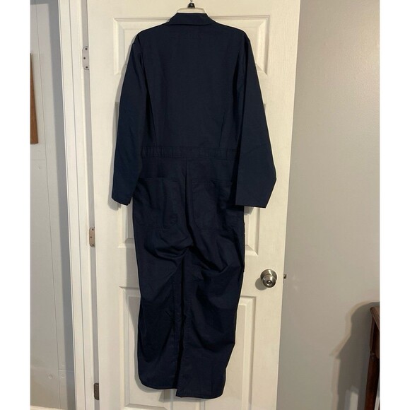 Men's Navy Blue Coverall - Picture 7 of 8